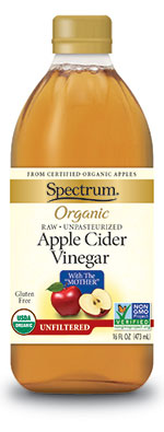 Organic Apple Cider Vinegar Unfiltered Spectrum