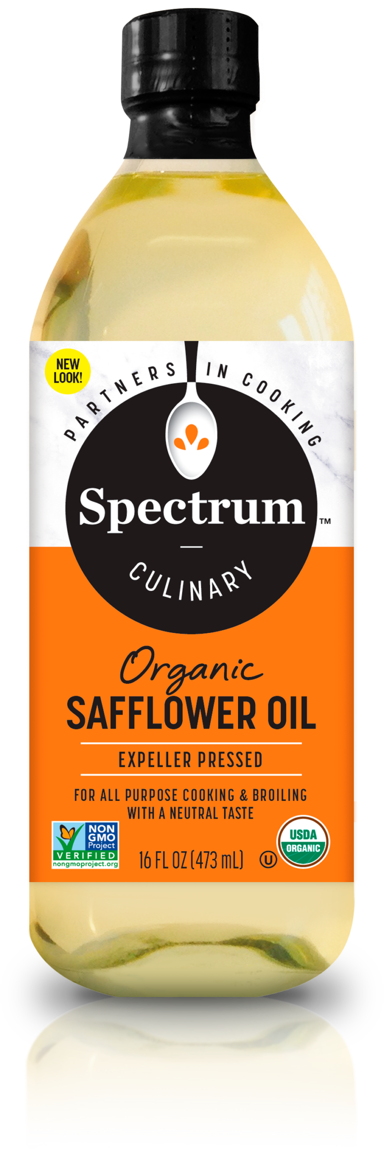 Organic Safflower Oil, Refined Spectrum