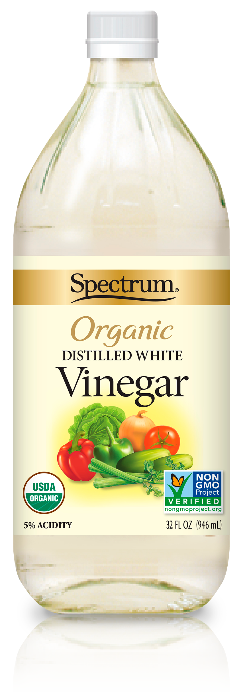 Organic Distilled White Vinegar Spectrum